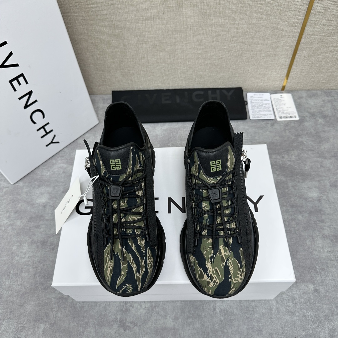💋💍GVX 新品 Givench* 纪梵~希 SPECTRE慢跑低帮拉链休闲鞋 这款运动鞋采用进口