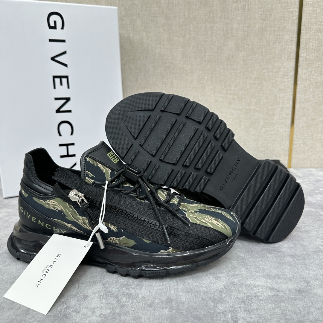 💋💍GVX 新品 Givench* 纪梵~希 SPECTRE慢跑低帮拉链休闲鞋 这款运动鞋采用进口