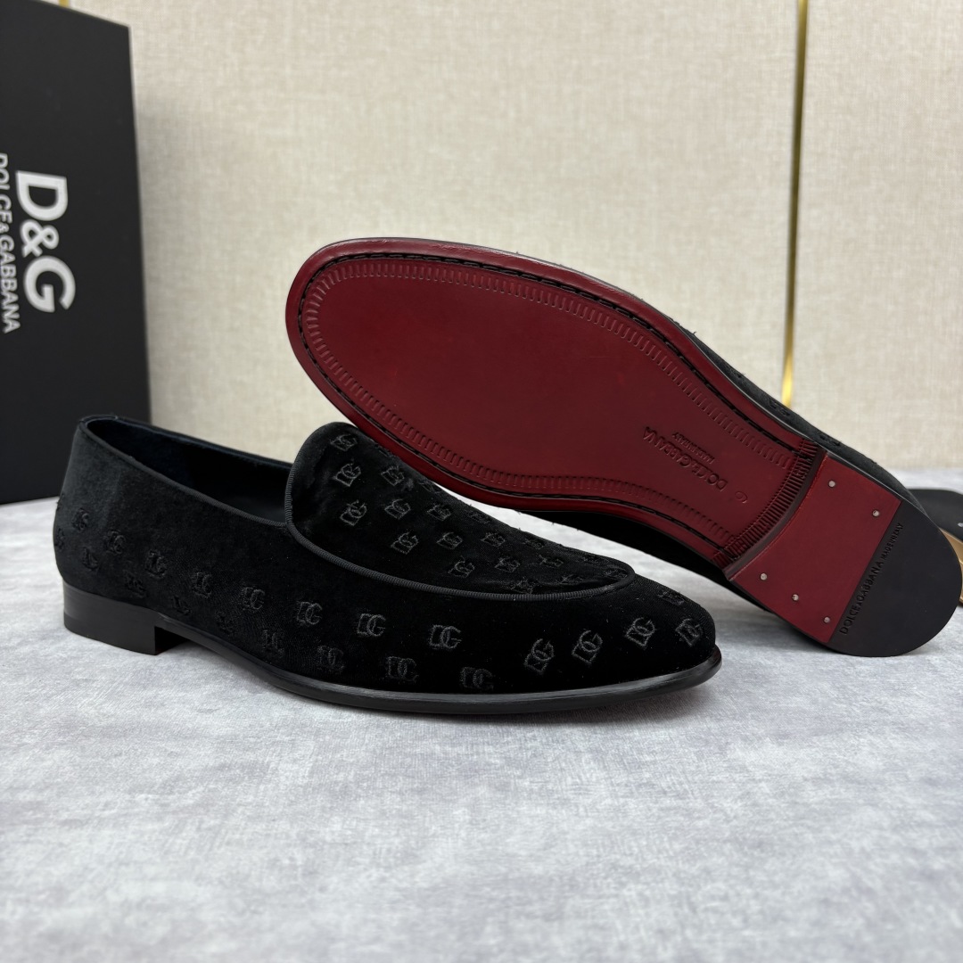 💋💍D&G   杜嘉-班纳 Dolce&Gabban* 莫卡辛便鞋 男士乐福鞋皮鞋  以全新版本创意呈现