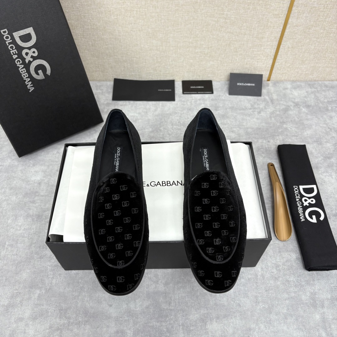 💋💍D&G   杜嘉-班纳 Dolce&Gabban* 莫卡辛便鞋 男士乐福鞋皮鞋  以全新版本创意呈现