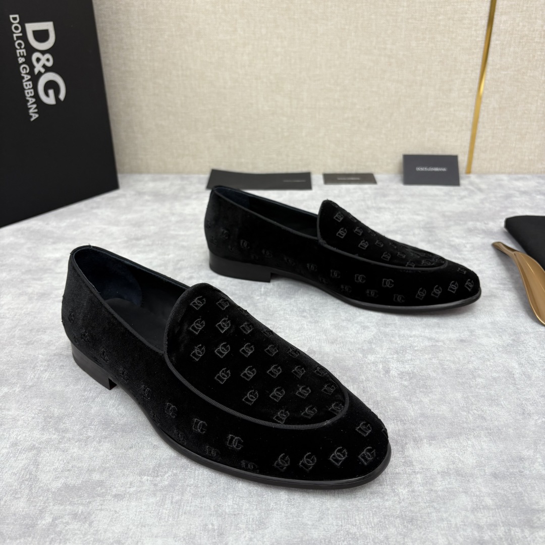 💋💍D&G   杜嘉-班纳 Dolce&Gabban* 莫卡辛便鞋 男士乐福鞋皮鞋  以全新版本创意呈现