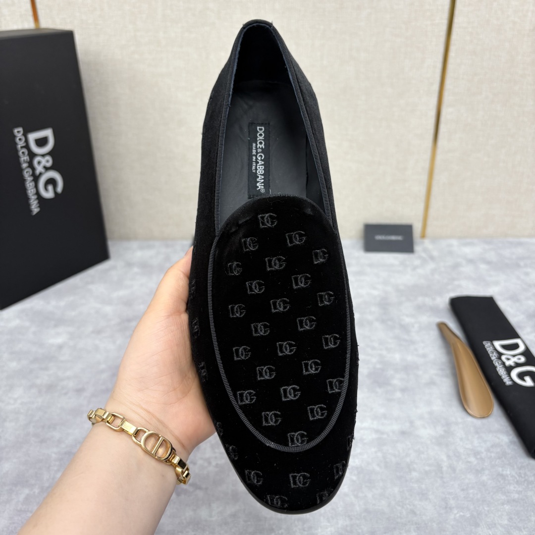 💋💍D&G   杜嘉-班纳 Dolce&Gabban* 莫卡辛便鞋 男士乐福鞋皮鞋  以全新版本创意呈现