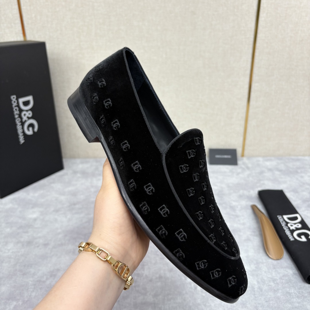 💋💍D&G   杜嘉-班纳 Dolce&Gabban* 莫卡辛便鞋 男士乐福鞋皮鞋  以全新版本创意呈现