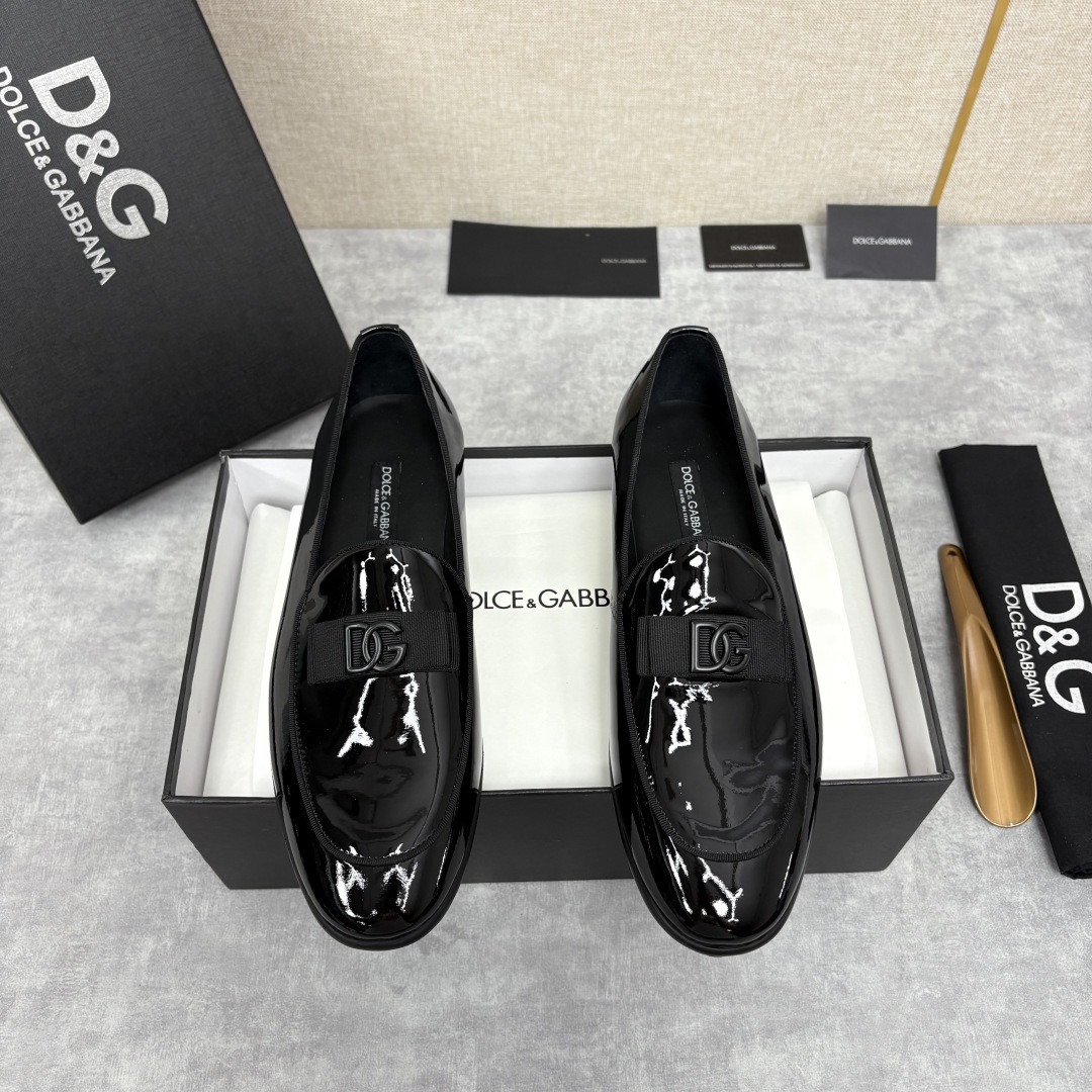 💋💍D&G 杜嘉-班纳 Dolce&Gabban* 莫卡辛便鞋 男士乐福鞋皮鞋 以全新版本创意呈现