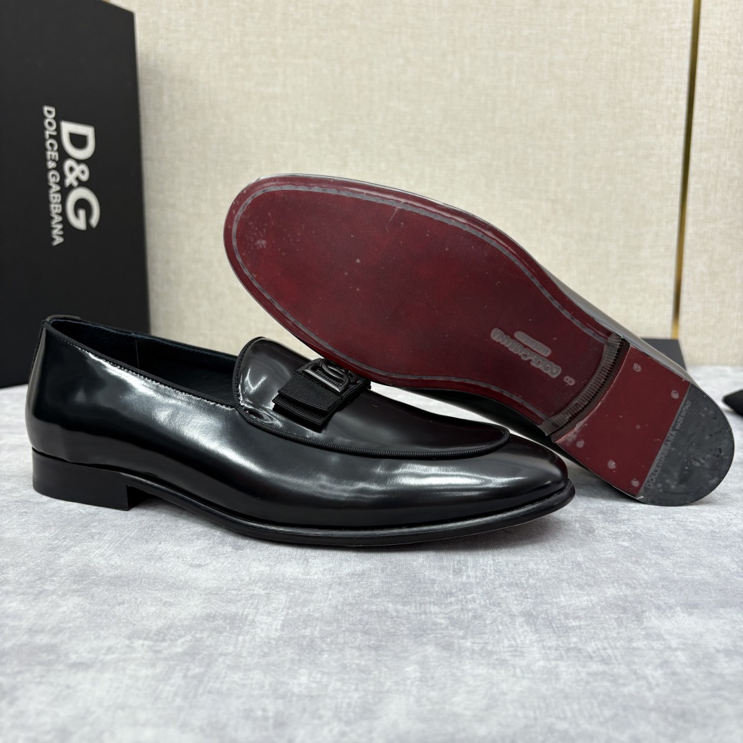 💋💍D&G 杜嘉-班纳 Dolce&Gabban* 莫卡辛便鞋 男士乐福鞋皮鞋 以全新版本创意呈现