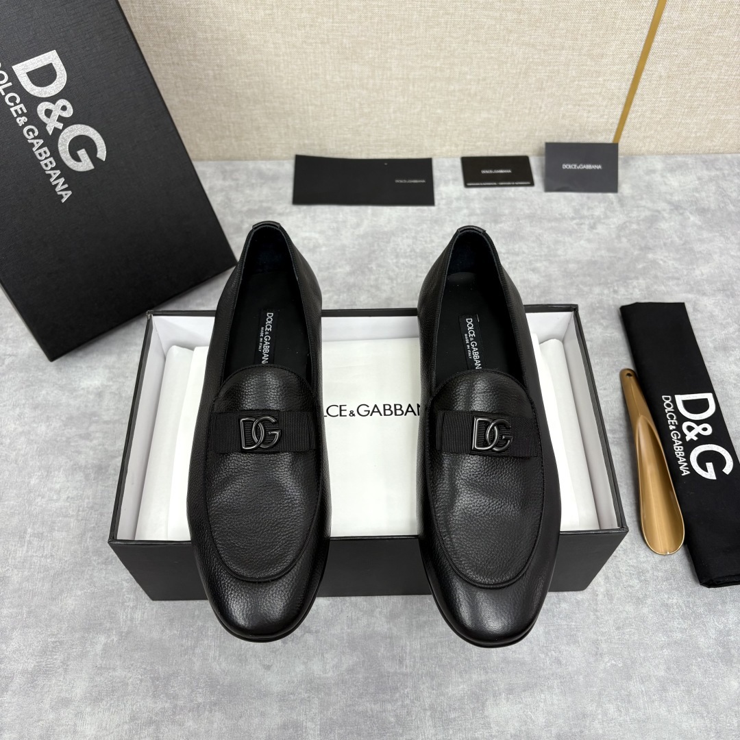 💋💍D&G 杜嘉-班纳 Dolce&Gabban* 莫卡辛便鞋 男士乐福鞋皮鞋 以全新版本创意呈现