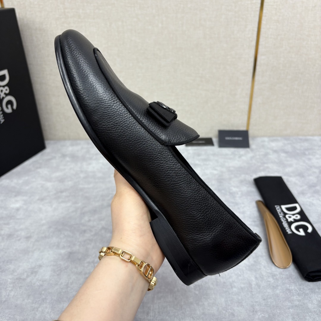 💋💍D&G 杜嘉-班纳 Dolce&Gabban* 莫卡辛便鞋 男士乐福鞋皮鞋 以全新版本创意呈现