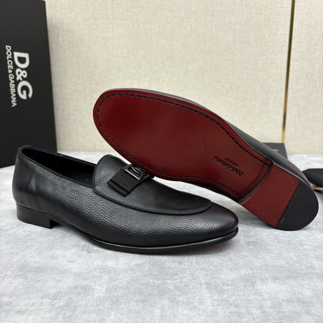 💋💍D&G 杜嘉-班纳 Dolce&Gabban* 莫卡辛便鞋 男士乐福鞋皮鞋 以全新版本创意呈现