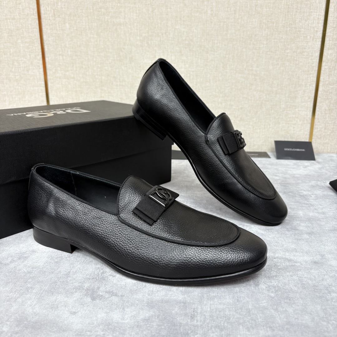💋💍D&G 杜嘉-班纳 Dolce&Gabban* 莫卡辛便鞋 男士乐福鞋皮鞋 以全新版本创意呈现