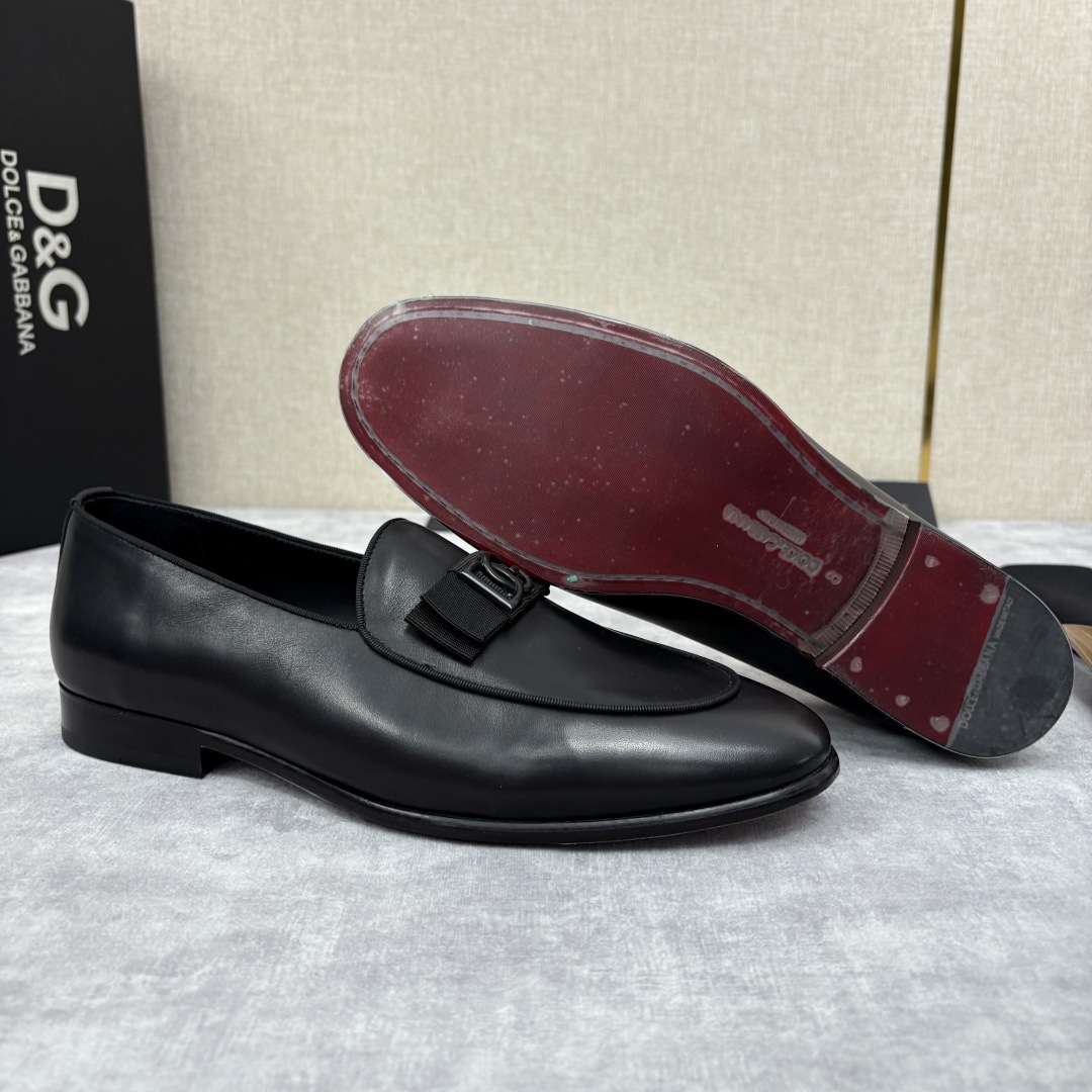 💋💍D&G 杜嘉-班纳 Dolce&Gabban* 莫卡辛便鞋 男士乐福鞋皮鞋 以全新版本创意呈现