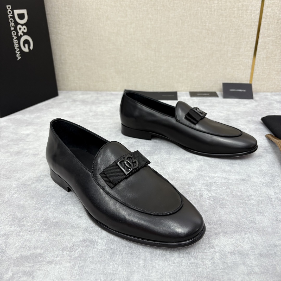 💋💍D&G 杜嘉-班纳 Dolce&Gabban* 莫卡辛便鞋 男士乐福鞋皮鞋 以全新版本创意呈现
