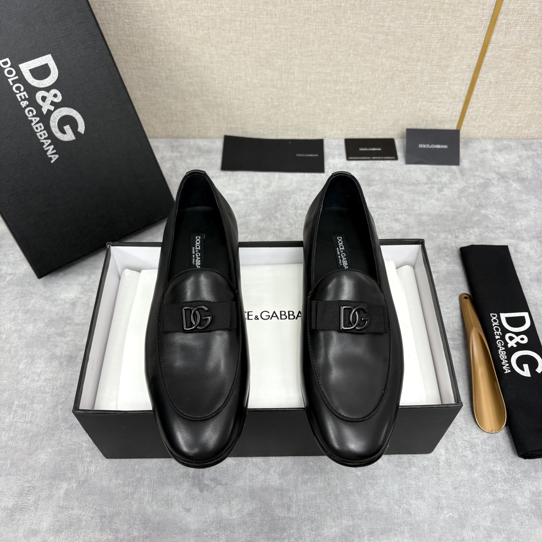 💋💍D&G 杜嘉-班纳 Dolce&Gabban* 莫卡辛便鞋 男士乐福鞋皮鞋 以全新版本创意呈现