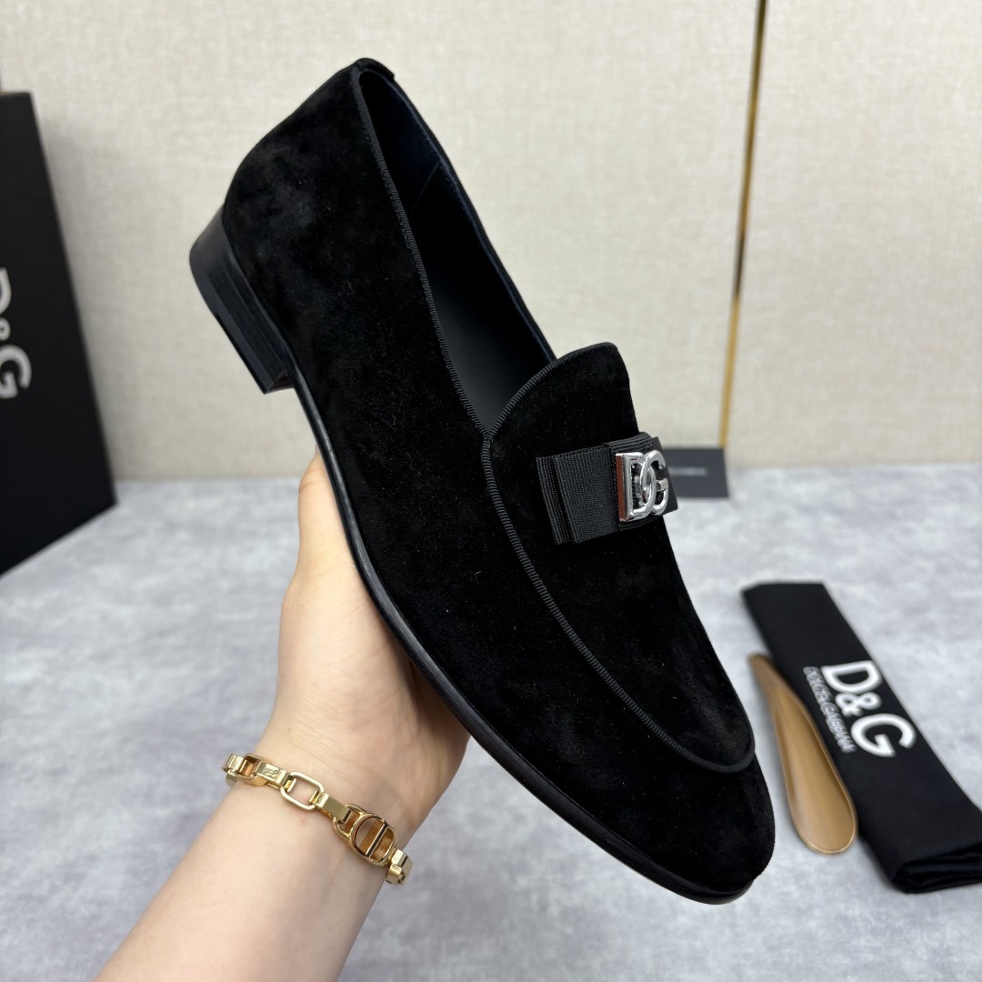 💋💍D&G 杜嘉-班纳 Dolce&Gabban* 莫卡辛便鞋 男士乐福鞋皮鞋 以全新版本创意呈现