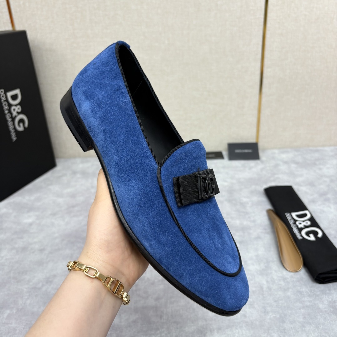 💋💍D&G 杜嘉-班纳 Dolce&Gabban* 莫卡辛便鞋 男士乐福鞋皮鞋 以全新版本创意呈现