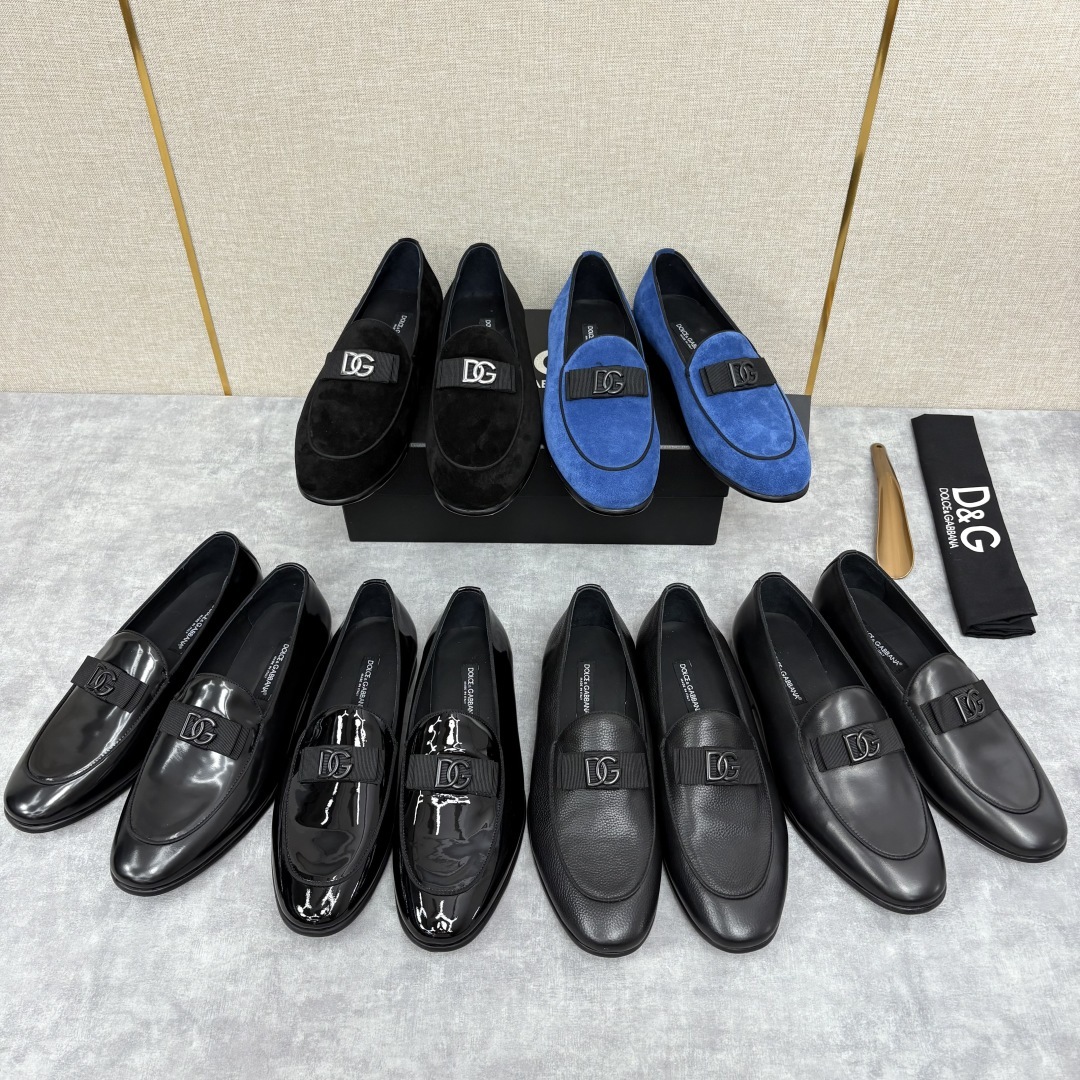 💋💍D&G 杜嘉-班纳 Dolce&Gabban* 莫卡辛便鞋 男士乐福鞋皮鞋 以全新版本创意呈现
