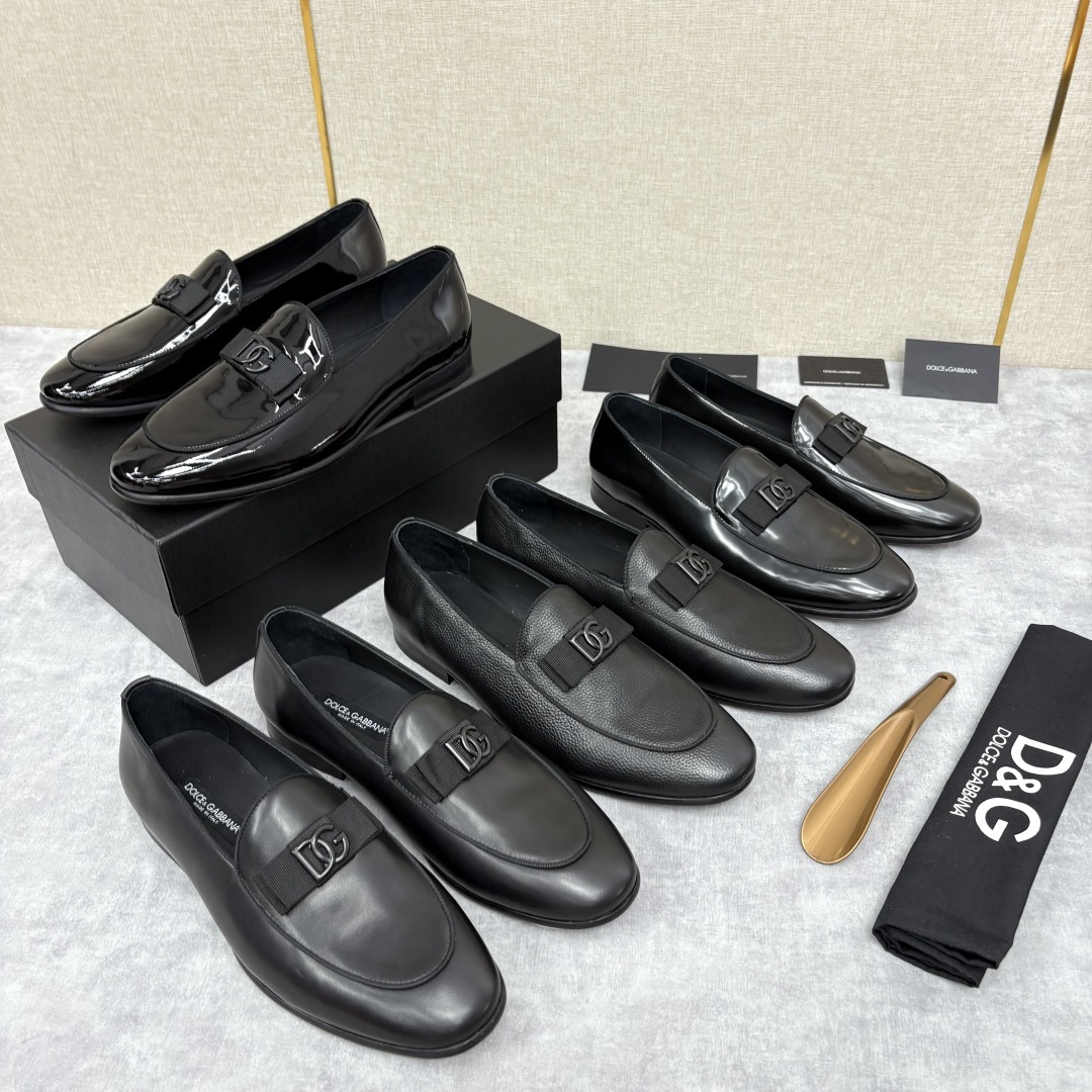 💋💍D&G 杜嘉-班纳 Dolce&Gabban* 莫卡辛便鞋 男士乐福鞋皮鞋 以全新版本创意呈现
