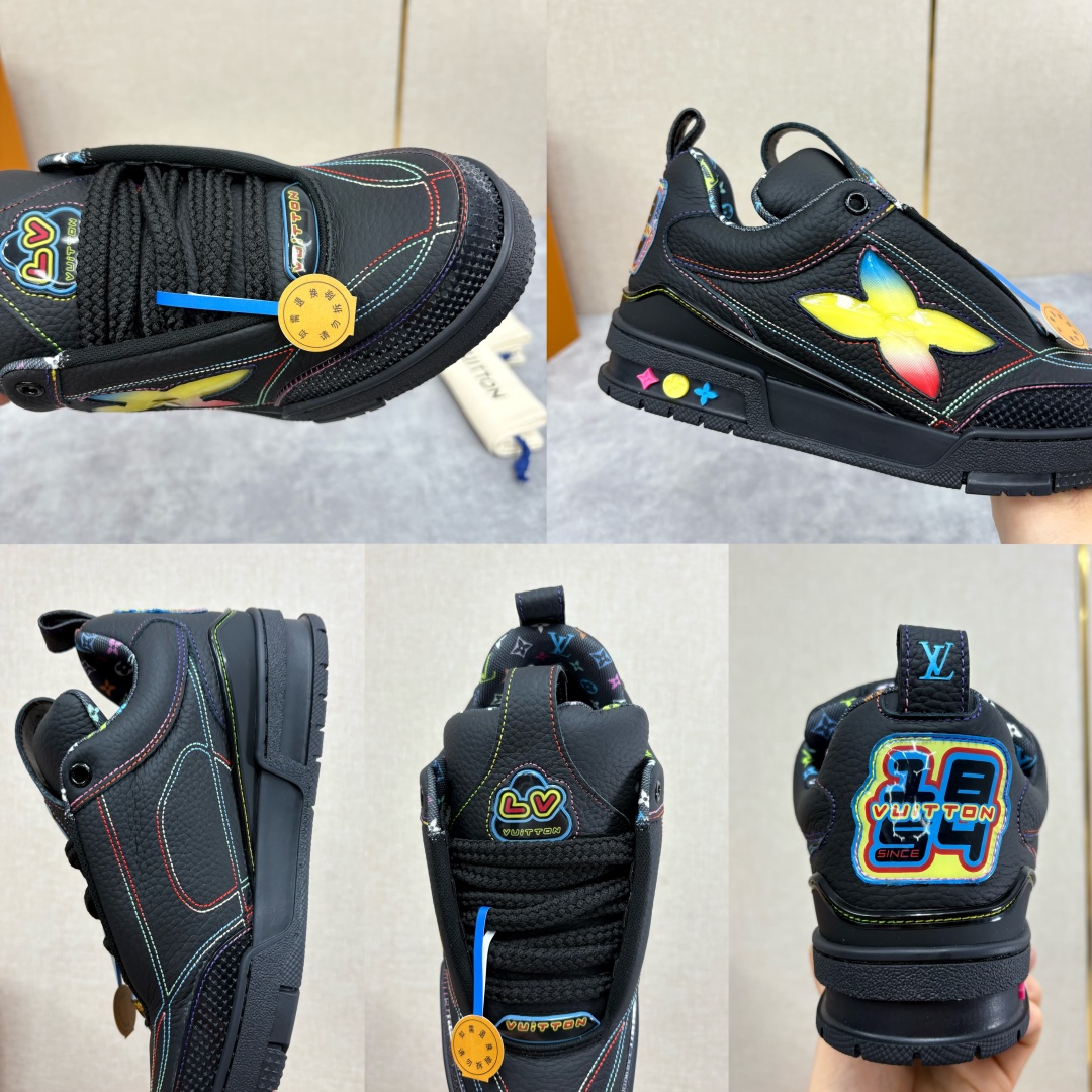 💋💍L家新品  SKATE 复古运动鞋面包鞋  官方 11,100   本款 L*V Skate 运动鞋