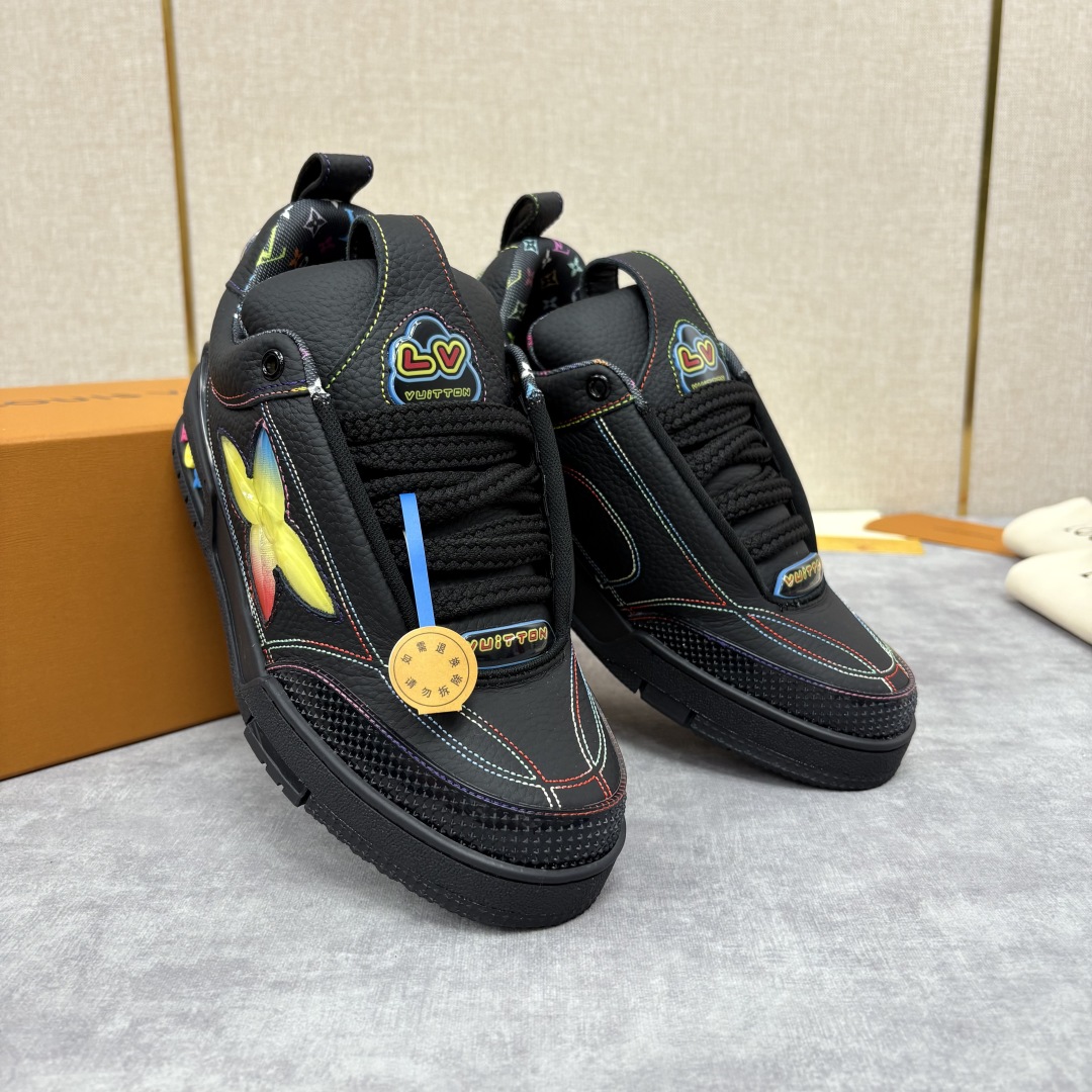 💋💍L家新品  SKATE 复古运动鞋面包鞋  官方 11,100   本款 L*V Skate 运动鞋