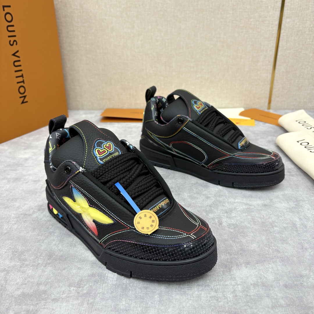 💋💍L家新品  SKATE 复古运动鞋面包鞋  官方 11,100   本款 L*V Skate 运动鞋