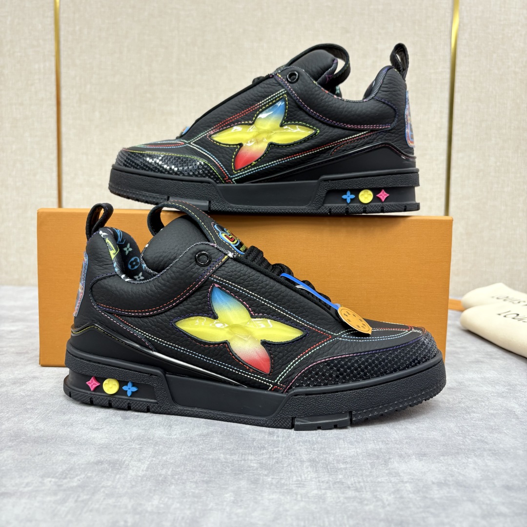 💋💍L家新品  SKATE 复古运动鞋面包鞋  官方 11,100   本款 L*V Skate 运动鞋
