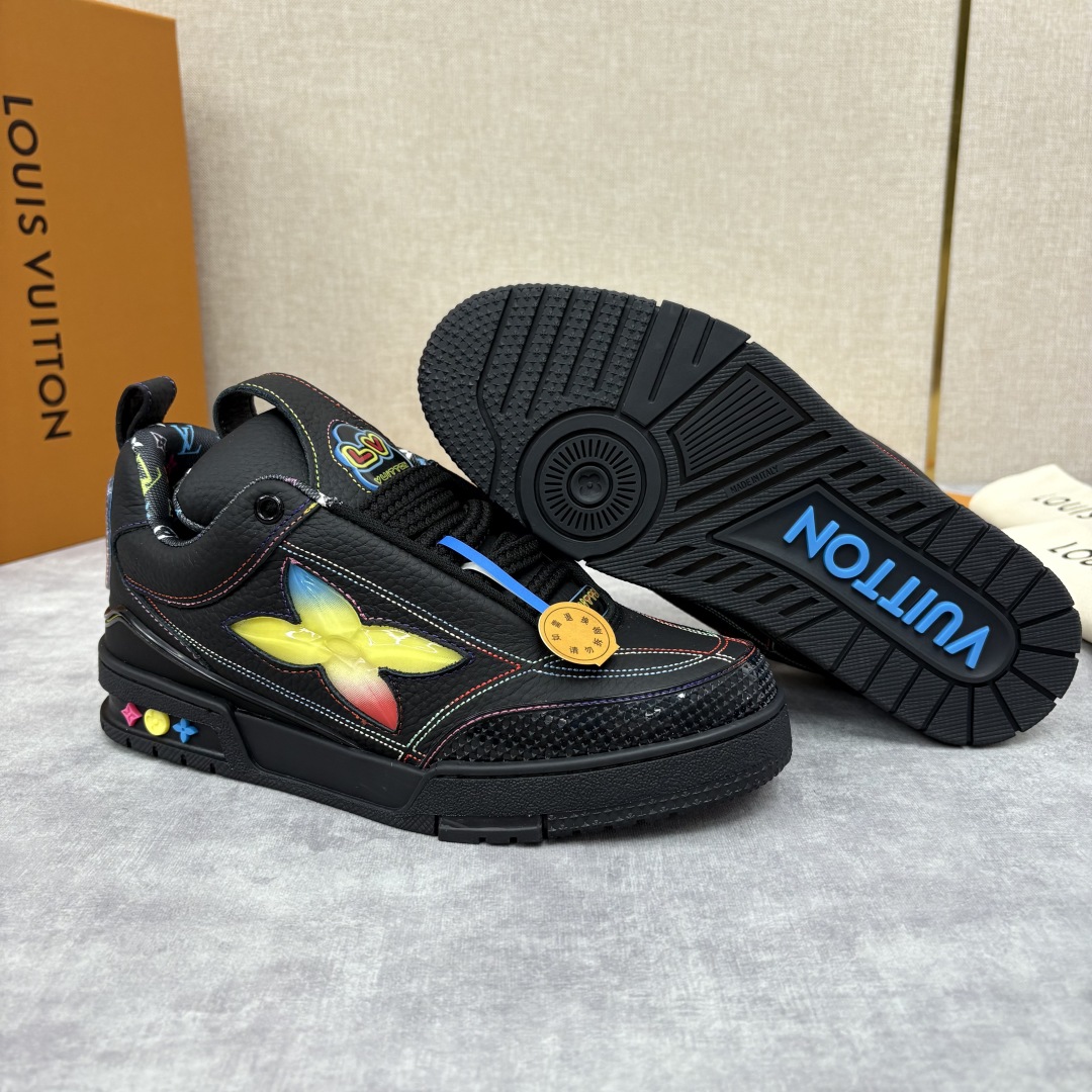 💋💍L家新品  SKATE 复古运动鞋面包鞋  官方 11,100   本款 L*V Skate 运动鞋