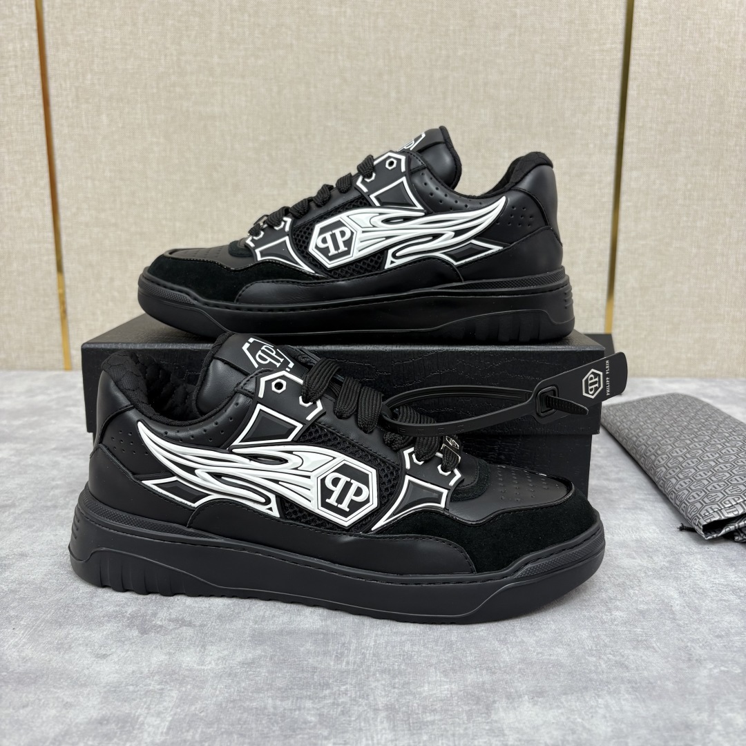💋💍PP家新品 Philip* Plei* 菲利普-普莱茵 Moon Walker 低帮休闲运