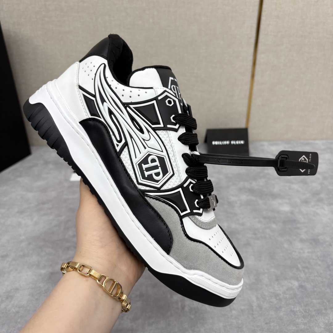 💋💍PP家新品 Philip* Plei* 菲利普-普莱茵 Moon Walker 低帮休闲运