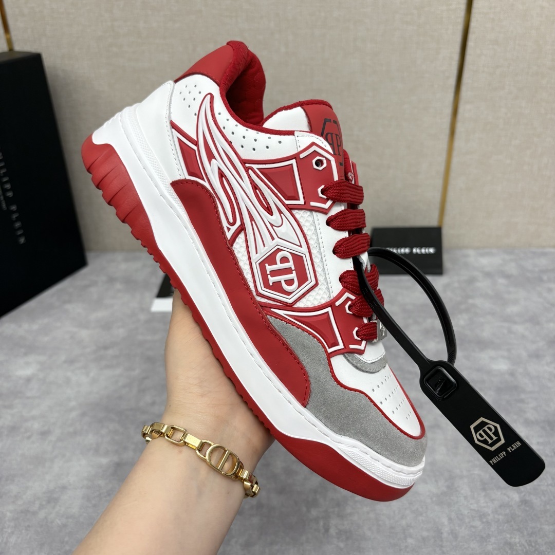 💋💍PP家新品 Philip* Plei* 菲利普-普莱茵 Moon Walker 低帮休闲运