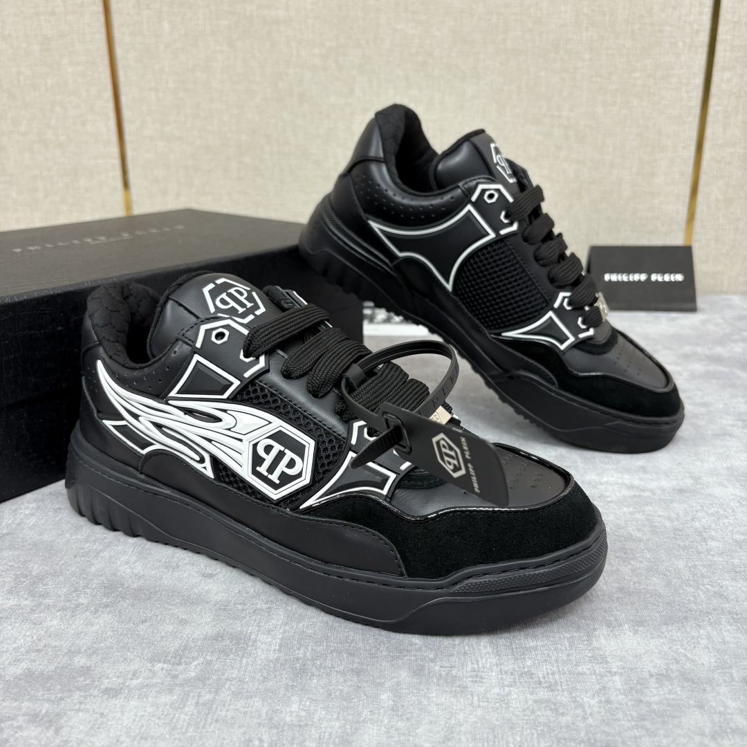 💋💍PP家新品 Philip* Plei* 菲利普-普莱茵 Moon Walker 低帮休闲运