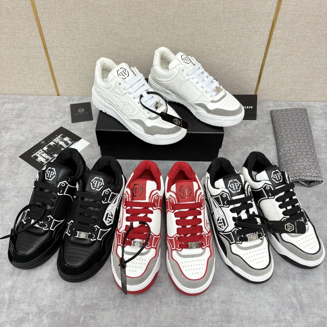 💋💍PP家新品 Philip* Plei* 菲利普-普莱茵 Moon Walker 低帮休闲运