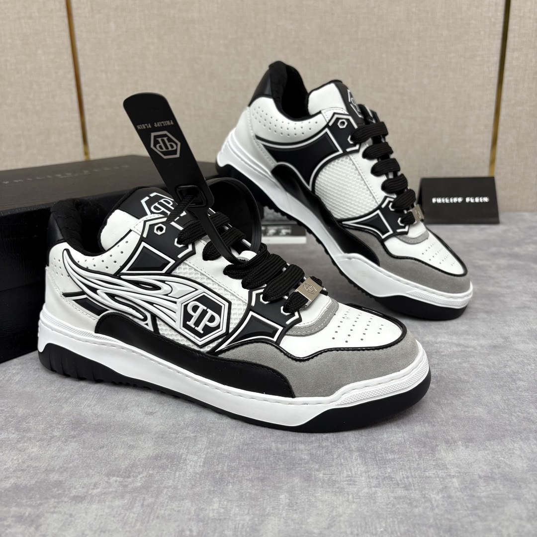 💋💍PP家新品 Philip* Plei* 菲利普-普莱茵 Moon Walker 低帮休闲运