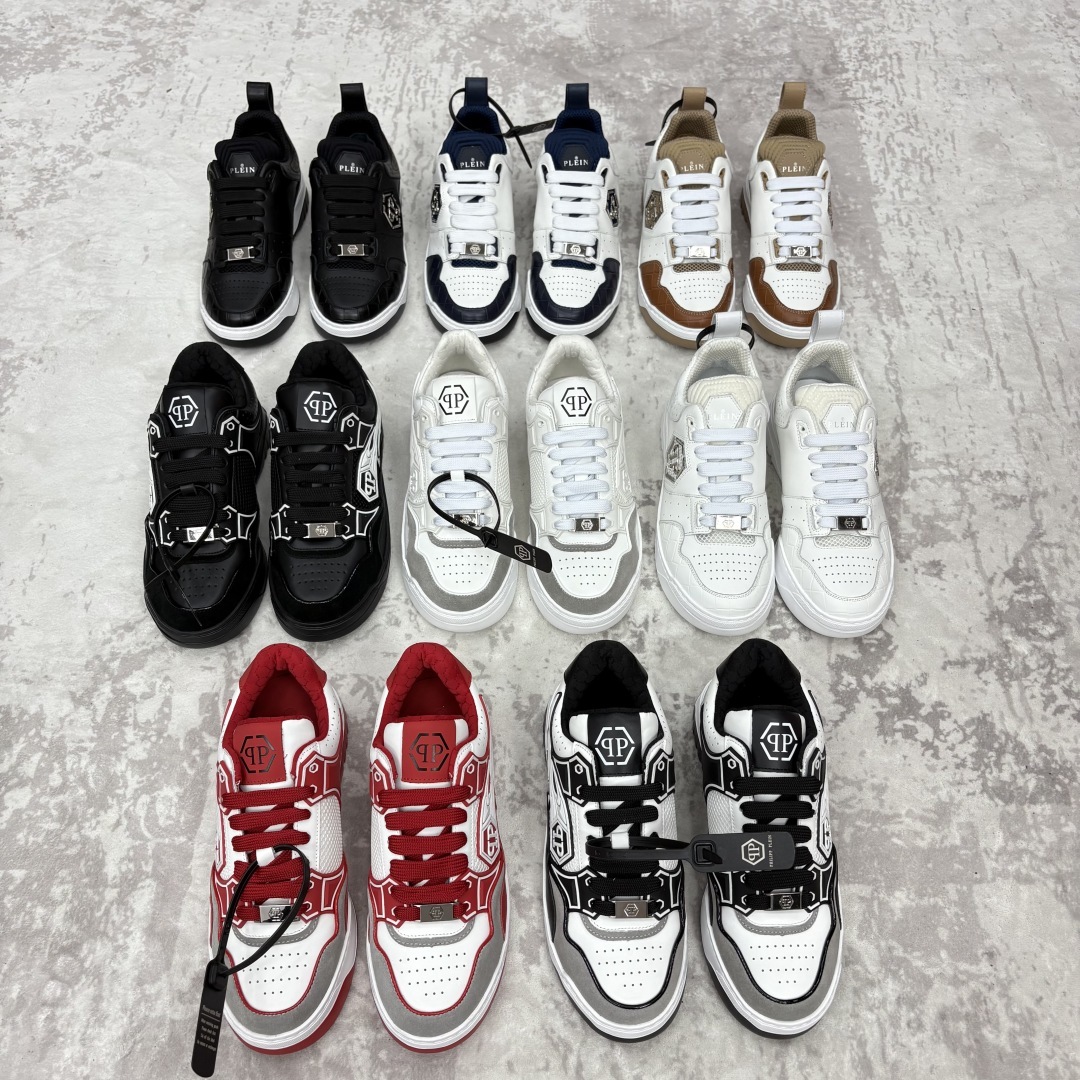 💋💍PP家新品 Philip* Plei* 菲利普-普莱茵 Moon Walker 低帮休闲运