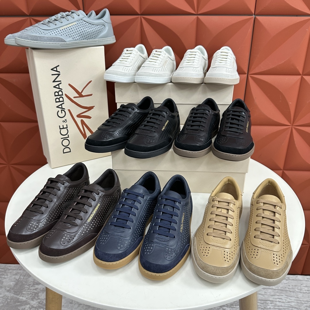 💋💍DG家新品 杜嘉-班纳 轻便休闲运动鞋板鞋 永恒经典的SAINT TROPEZ系列夏季轻