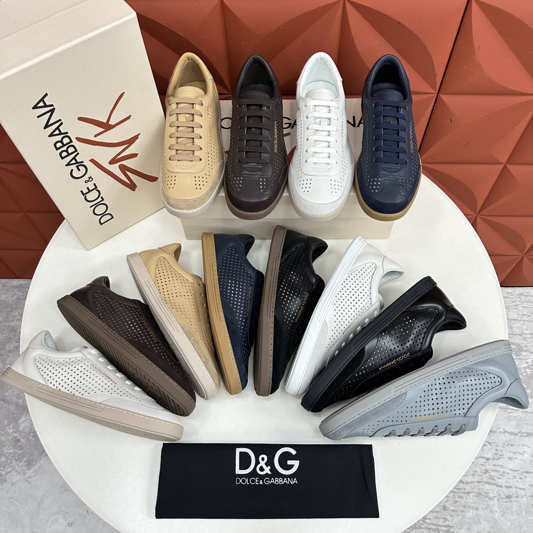 💋💍DG家新品 杜嘉-班纳 轻便休闲运动鞋板鞋 永恒经典的SAINT TROPEZ系列夏季轻
