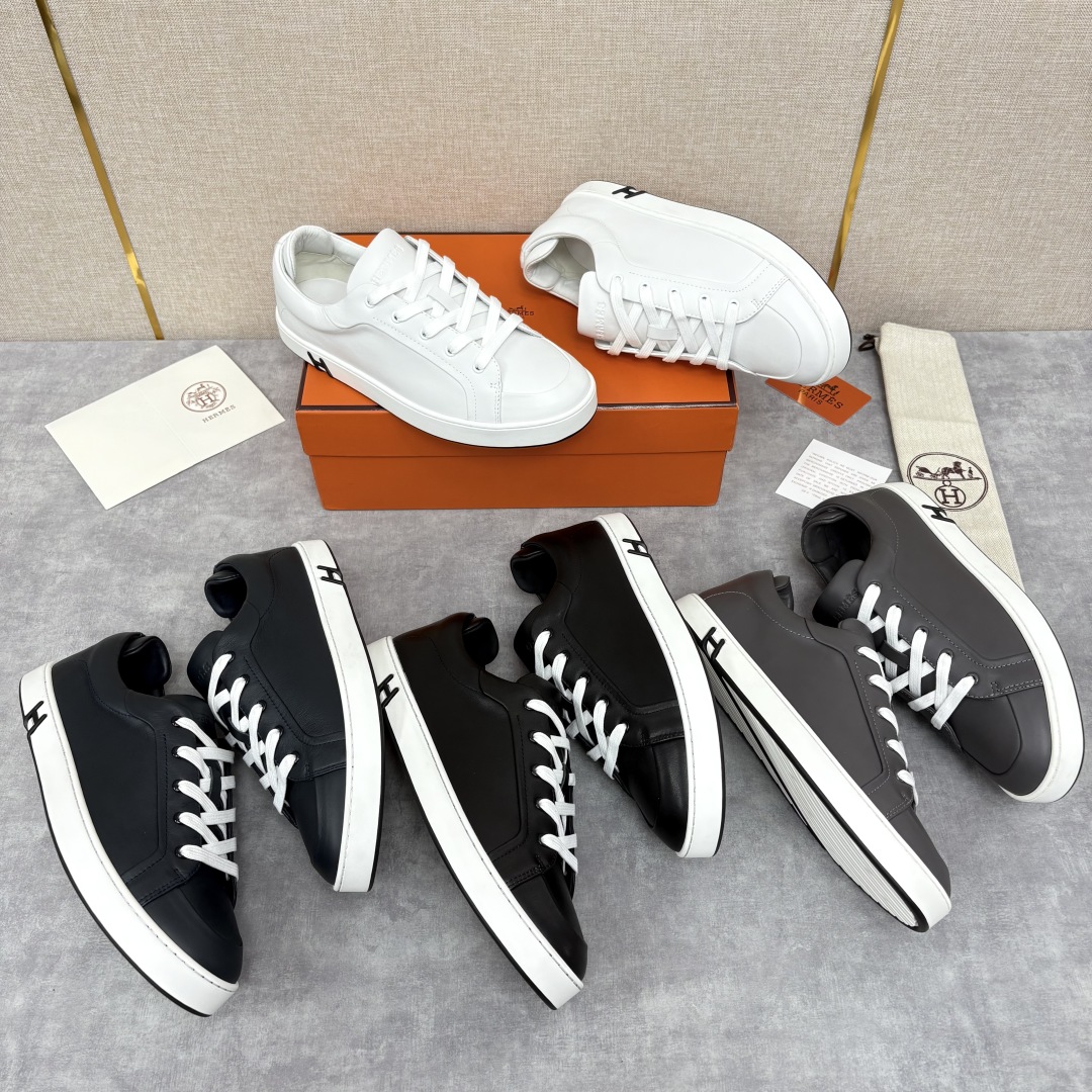 💋💍H家新品   Hermè* 爱马-仕  Kid运动鞋 
 小牛皮运动鞋   官方  8,450  饰