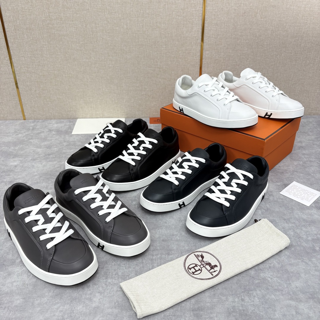 💋💍H家新品   Hermè* 爱马-仕  Kid运动鞋 
 小牛皮运动鞋   官方  8,450  饰