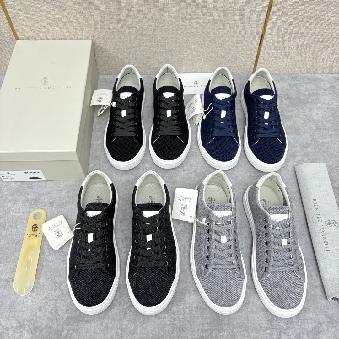 💋💍BC 家新品板鞋  Brunello Cucinell*  新款运动鞋男鞋出货！ 此品牌是来自意大利