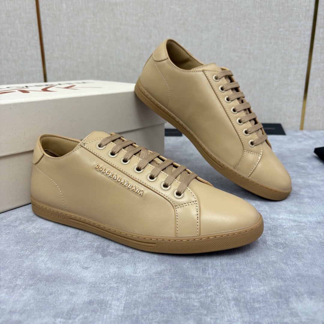 💋💍D &G  杜嘉-班纳（Dolce & Gabban*）Saint Tropez 低帮运动鞋 log