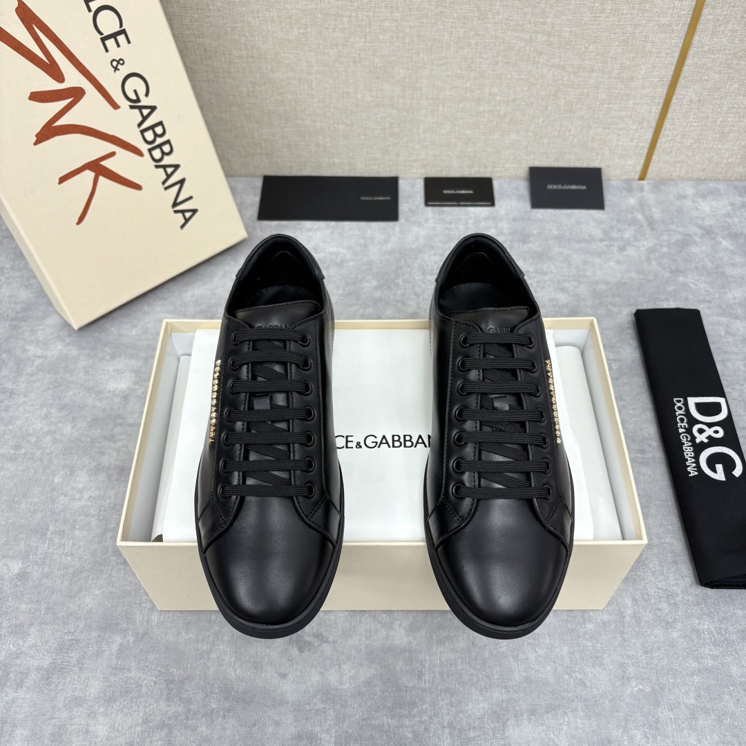 💋💍D &G  杜嘉-班纳（Dolce & Gabban*）Saint Tropez 低帮运动鞋 log