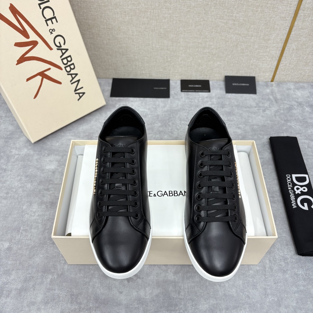 💋💍D &G  杜嘉-班纳（Dolce & Gabban*）Saint Tropez 低帮运动鞋 log