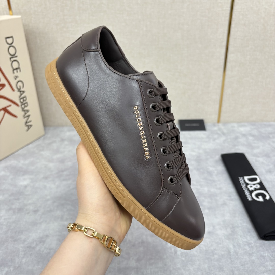 💋💍D &G  杜嘉-班纳（Dolce & Gabban*）Saint Tropez 低帮运动鞋 log