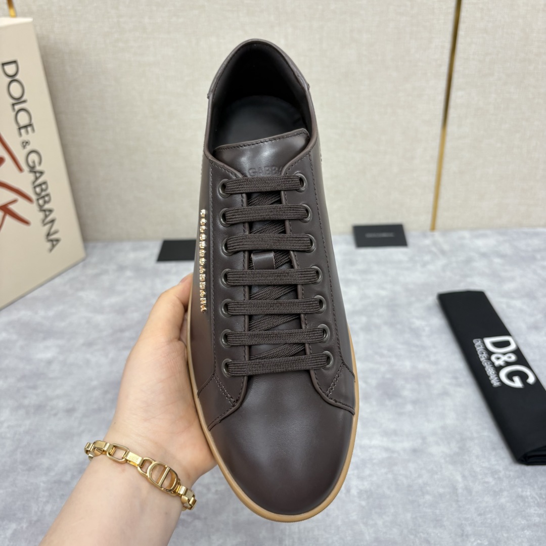 💋💍D &G  杜嘉-班纳（Dolce & Gabban*）Saint Tropez 低帮运动鞋 log