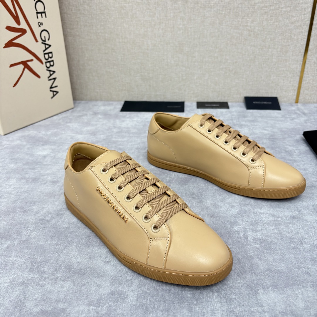 💋💍D &G  杜嘉-班纳（Dolce & Gabban*）Saint Tropez 低帮运动鞋 log