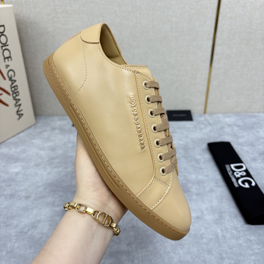 💋💍D &G  杜嘉-班纳（Dolce & Gabban*）Saint Tropez 低帮运动鞋 log