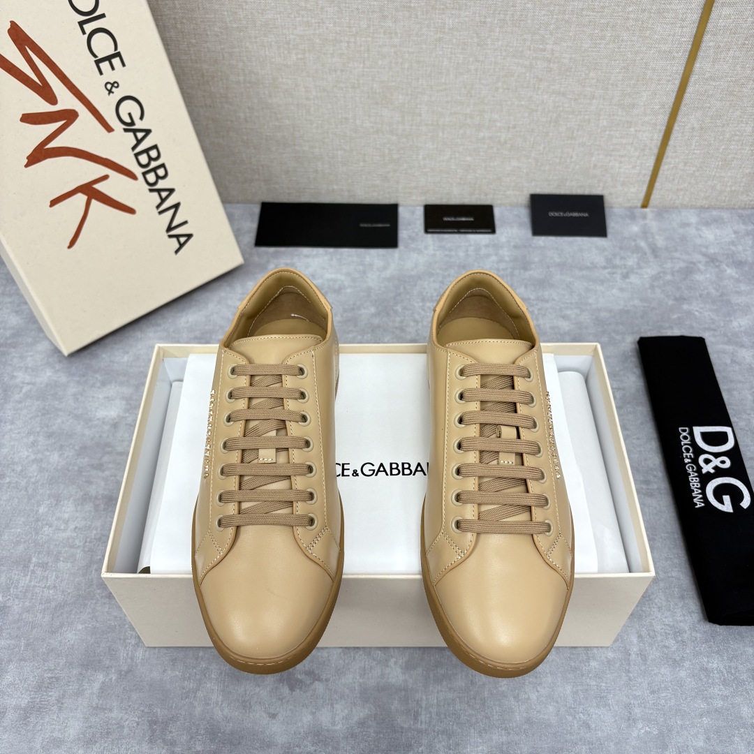 💋💍D &G  杜嘉-班纳（Dolce & Gabban*）Saint Tropez 低帮运动鞋 log