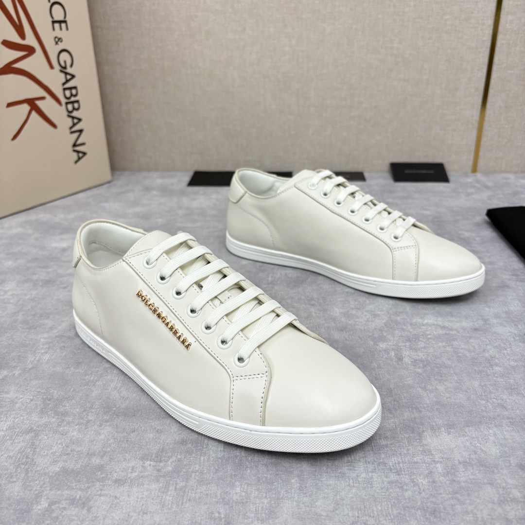 💋💍D &G  杜嘉-班纳（Dolce & Gabban*）Saint Tropez 低帮运动鞋 log