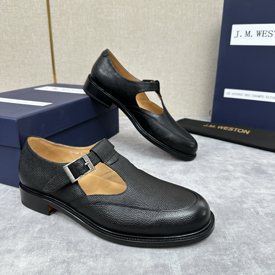 💋💍J.M.Westo*n 威士-顿 品牌经典 180 系列乐福鞋皮鞋 法国顶级皮鞋品牌