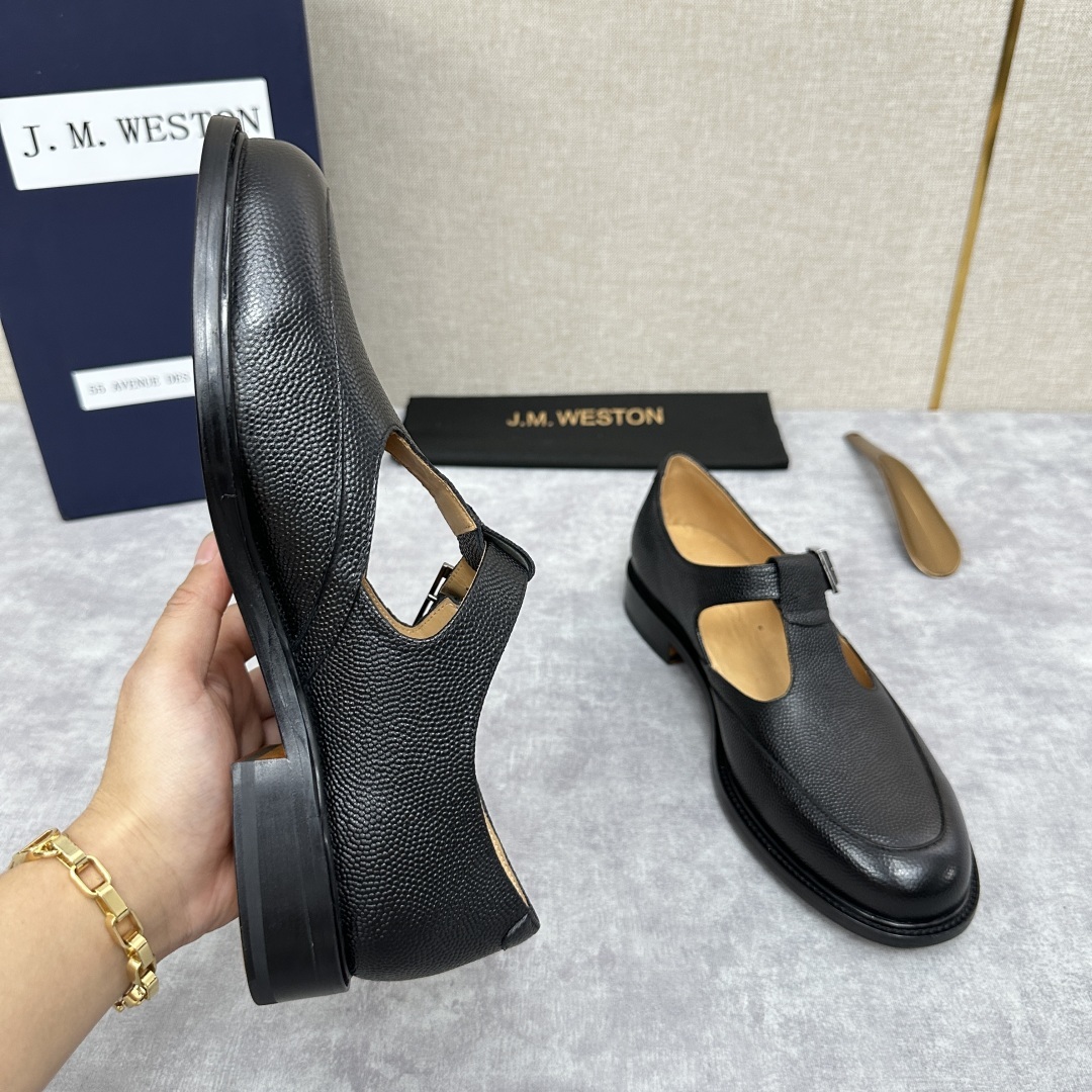 💋💍J.M.Westo*n 威士-顿 品牌经典 180 系列乐福鞋皮鞋 法国顶级皮鞋品牌