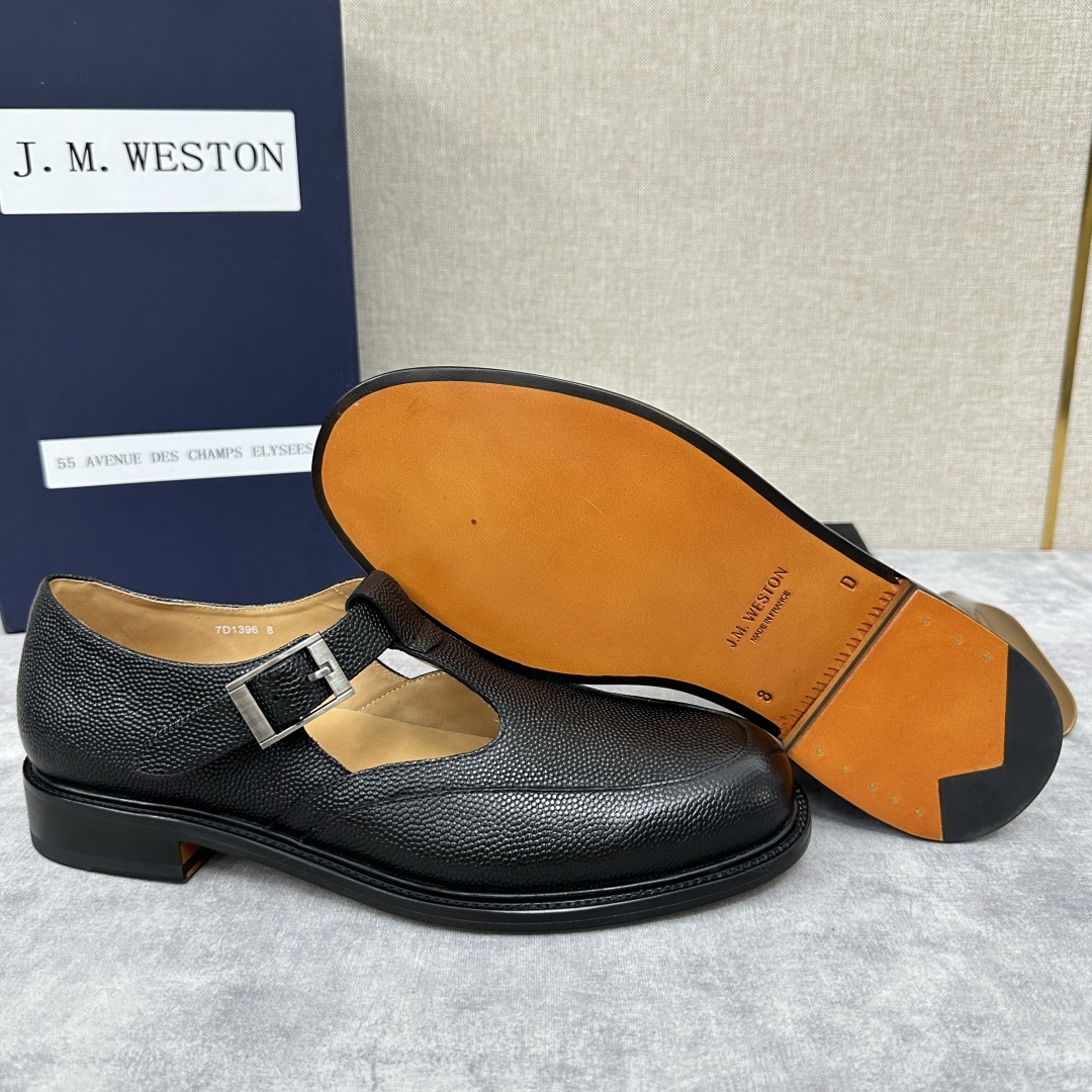💋💍J.M.Westo*n 威士-顿 品牌经典 180 系列乐福鞋皮鞋 法国顶级皮鞋品牌
