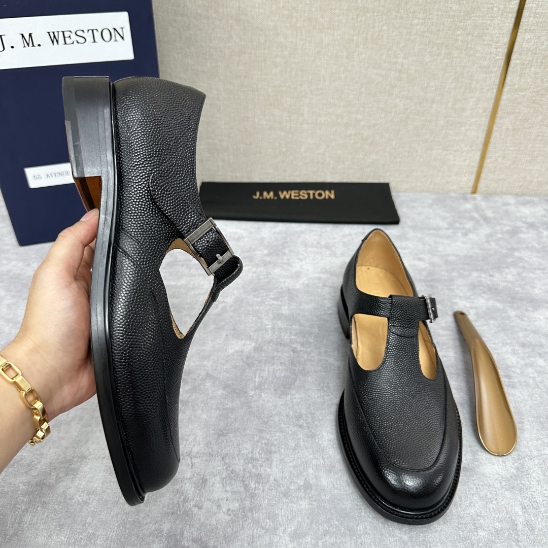 💋💍J.M.Westo*n 威士-顿 品牌经典 180 系列乐福鞋皮鞋 法国顶级皮鞋品牌